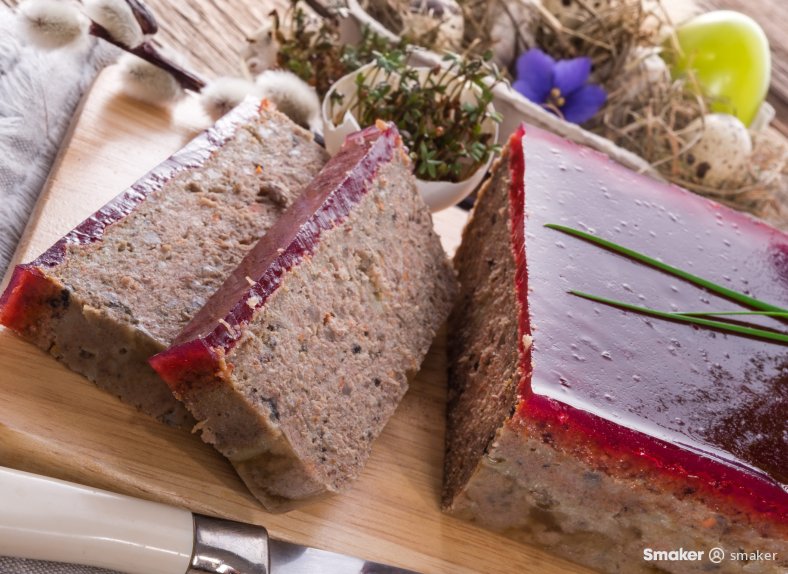  Pasztet grzybowy z żurawiną 