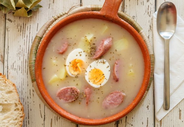 Barszcz biały na Wielkanoc