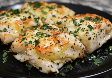 Dorsz pod serową pierzynką