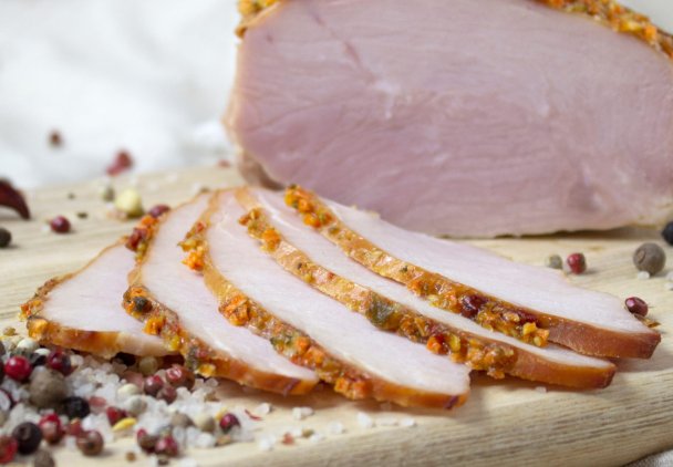Szynka wieprzowa pieczona