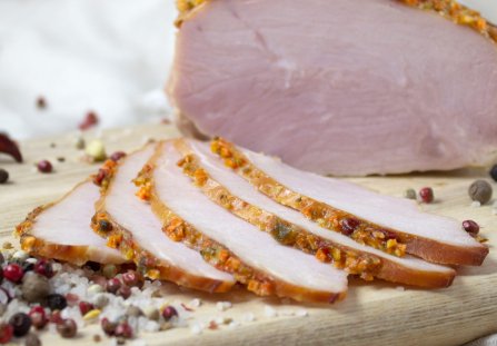 Szynka wieprzowa pieczona