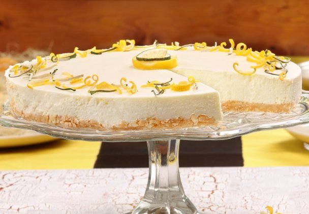 Wielkanocny sernik cytrynowy