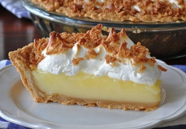 Ciasto cytrynowe z bezą i kruszonką