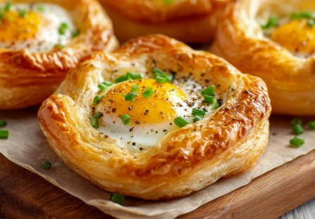 Jajka w cieście francuskim