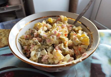 Sałatka pieczarkowa