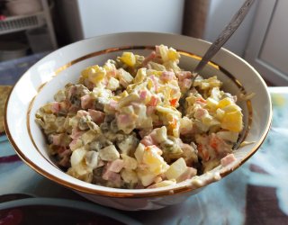 Sałatka pieczarkowa