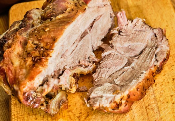 Karkówka pieczona przez noc