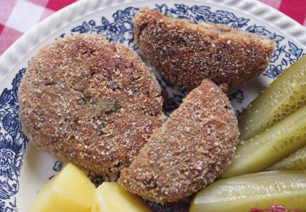 Kotlety mielone z boczniaków