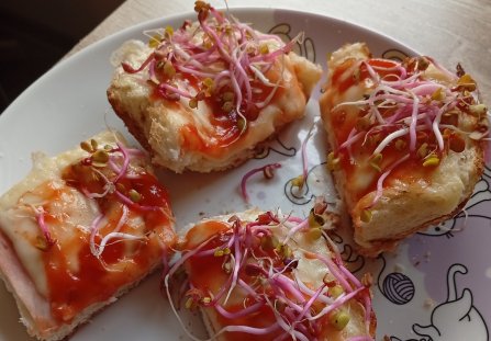 Szybkie kanapkowe grzanki z frayera