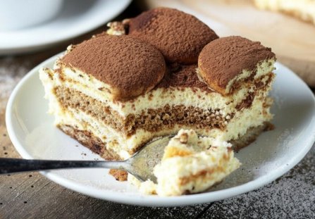 Ciasto latte macchiato