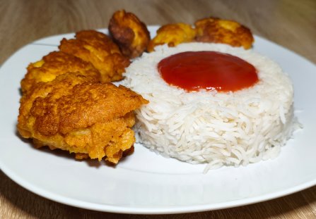 Kurczak w cieście kokosowym