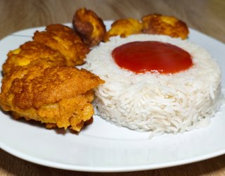 Kurczak w cieście kokosowym