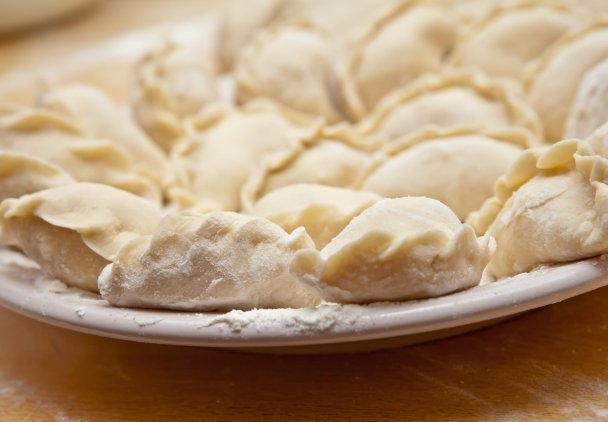 Pierogi z twarogiem
