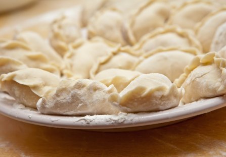 Pierogi z twarogiem