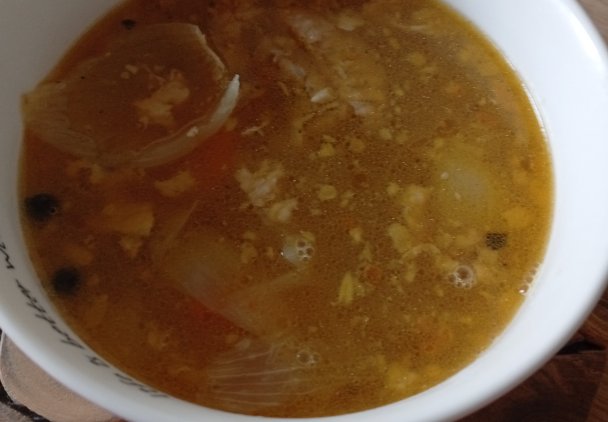 Rosół na skrzydełkach kurczaka