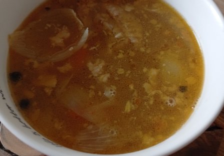 Rosół na skrzydełkach kurczaka