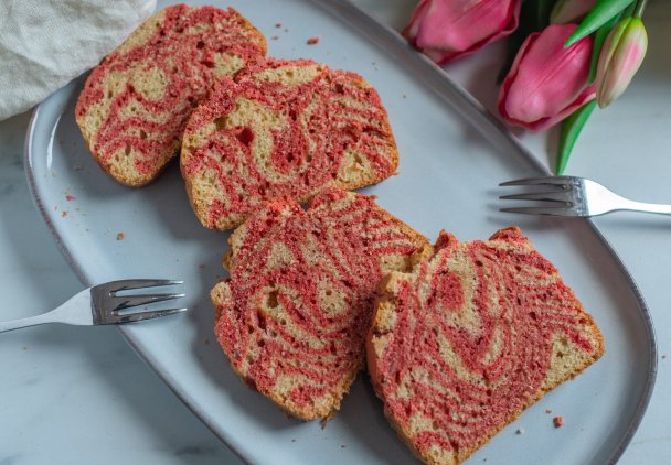 Babka różowa zebra