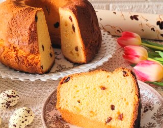 Babka drożdżowa szafranowa