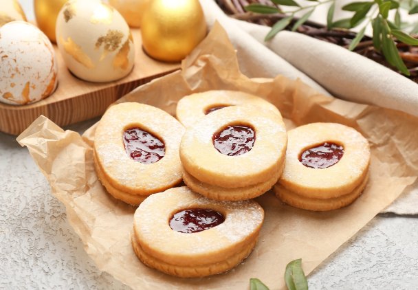 Kruche ciasteczka na Wielkanoc