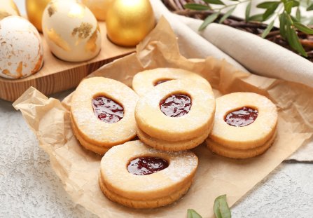 Kruche ciasteczka na Wielkanoc