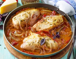 Kurczak w sosie cebulowym