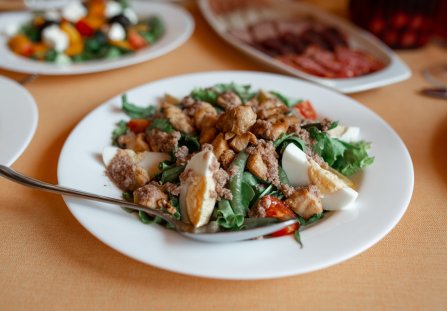 Lekka sałatka z kurczakiem