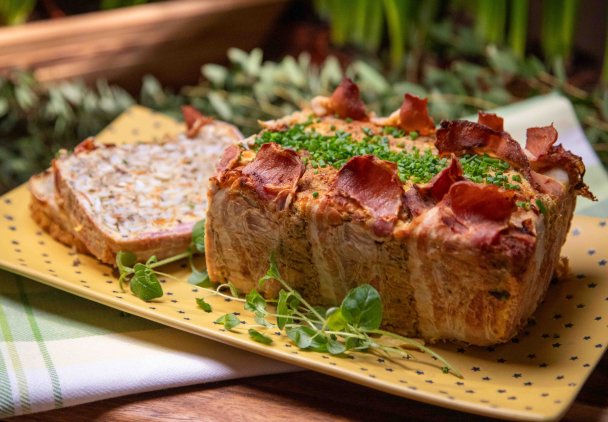 Pasztet jajeczny w boczku według Ewy Wachowicz