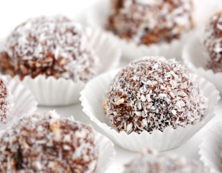 Czekoladowe kulki z herbatników