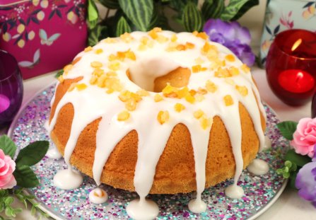 Cytrynowa babka wielkanocna