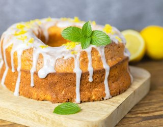 Gotowana babka cytrynowa