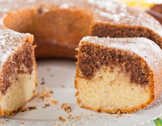 Babka dwukolorowa na oleju