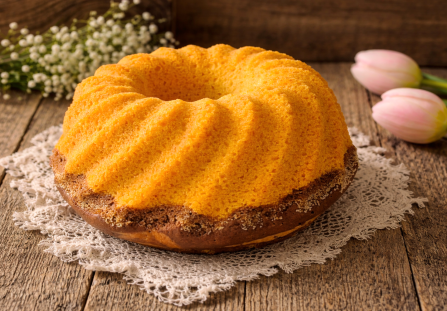 Babka majonezowa dwukolorowa