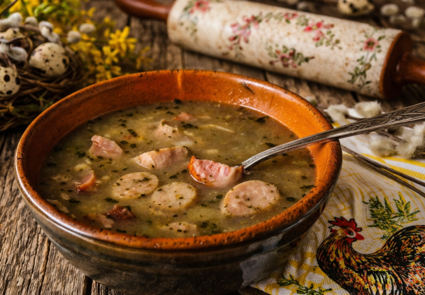 Żur wiejski na Wielkanoc