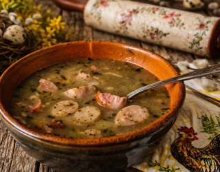 Żur wiejski na wielkanoc