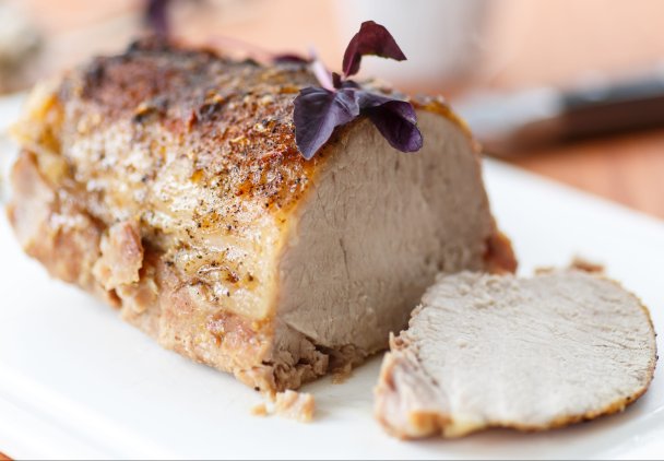 Schab gotowany na kanapki