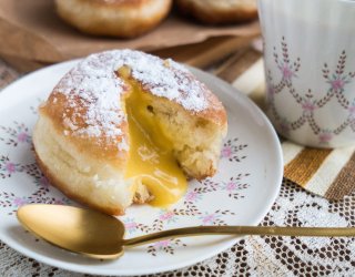 Bułeczki z kremem waniliowym