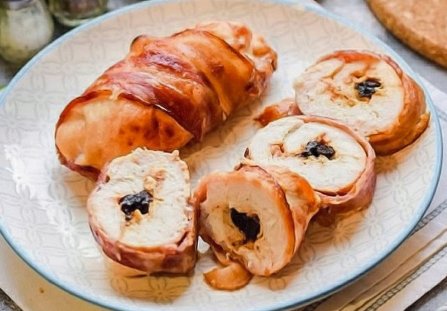 Roladki ze śliwkami