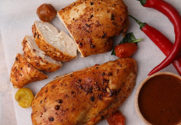 Pierś z kurczaka pieczona w rękawie