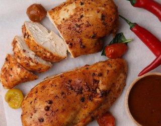 Pierś z kurczaka pieczona w rękawie