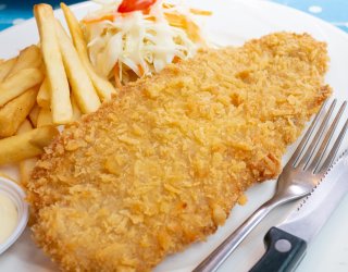 Pierś w płatkach kukurydzianych