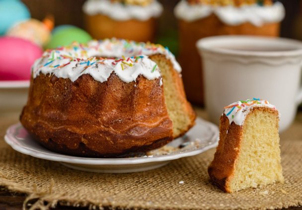 Babka serowa na oleju