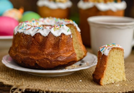 Babka serowa na oleju