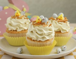 Wielkanocne babeczki z mascarpone
