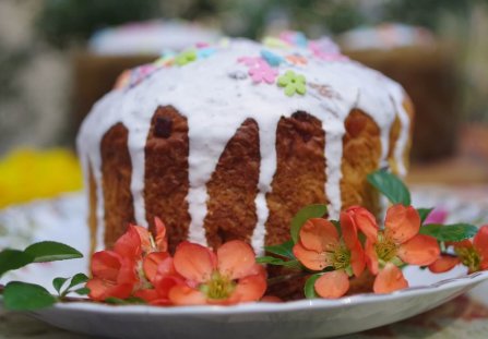 Kulicz śmietankowy - obrzędowe ciasto na Wielkanoc