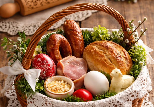 Święconka czyli koszyczek wielkanocny