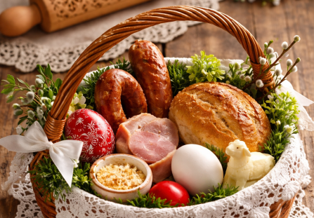 Święconka czyli koszyczek wielkanocny