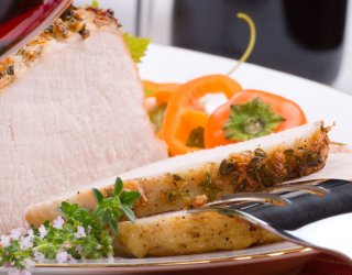 Soczysty schab pieczony