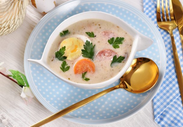 Barszcz biały Ewy Wachowicz