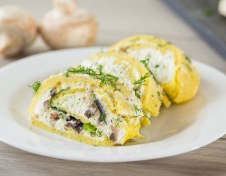 Wielkanocna rolada serowa