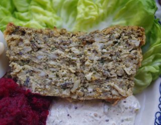 Pasztet jajeczno-pieczarkowy